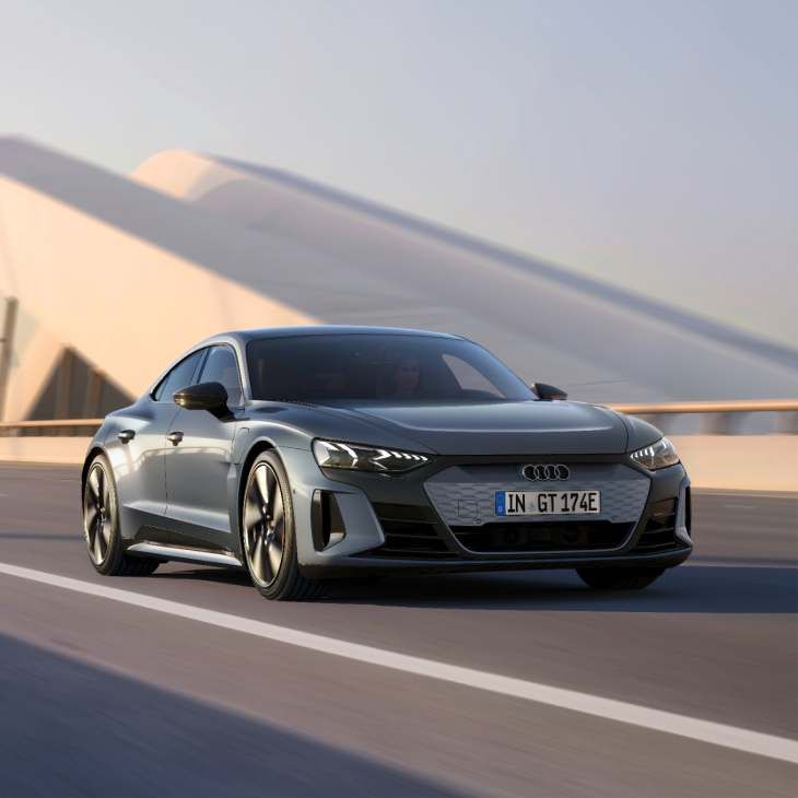 Audi reveals the E-Tron GT. Its new all-electric sports car